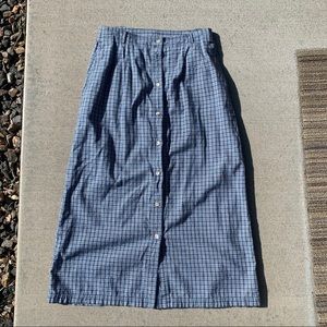Vintage Pendleton Plaid Skirt